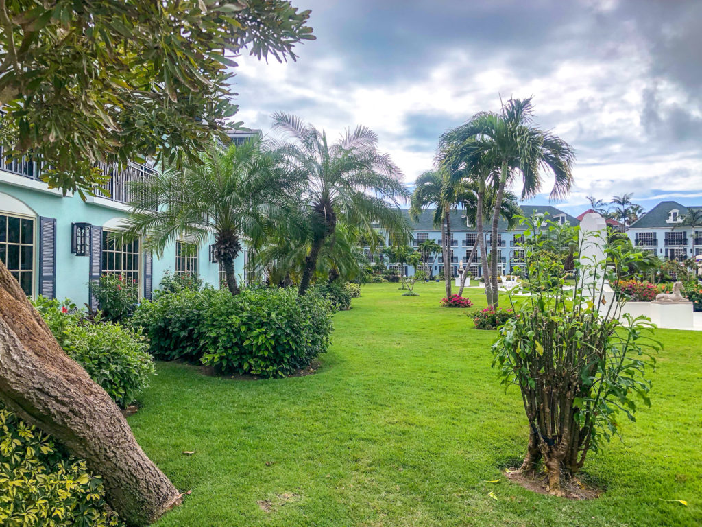 Grounds of the French Village outside our room. What To Expect When You Arrive at Beaches Turks and Caicos Resort #beachesresorts #beachesturksandcaicos #beachesresorts #turksandcaicos #allinclusiveturksandcaicos #pls #providenciales #beachesmoms #beachvacations #allinclusivebeachvacations #familyallinclusive #bestallinclusive #familytravelblogger #bestfamilytravleblogger #femaletravelblogger #torontomom