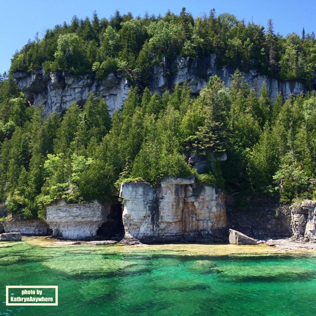 Flowerpot Island 1 - Top 5 Things To Do In Tobermory, Ontario #topfivelist #tobermory #singingsandsbeach #provincialpark #brucepeninsula #flowerpotisland #thegrotto #brucepeninsulagrotto #parkscanada #smalltownsinontario #familytravelvlogger #familytravelblogger #ontariobloggers #ontarioroadtrips #thingstodoinontario #thingstodointobermory