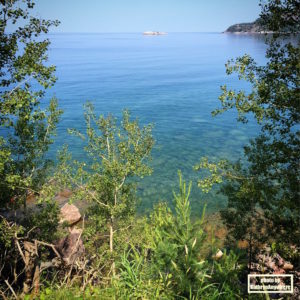 viewing spot alongside Trans Canada highway