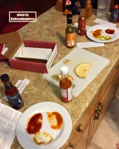 the fuego box tasting plate