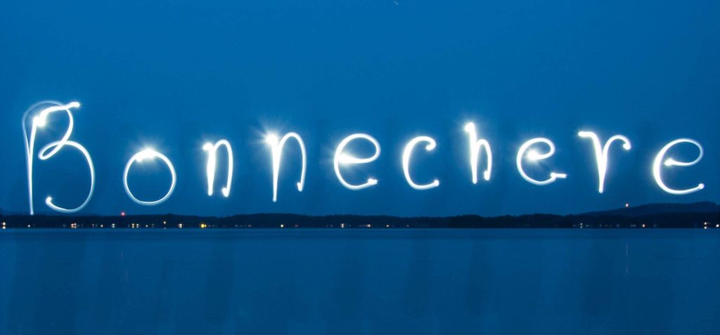 Bonnechere lights, photo by brian tao