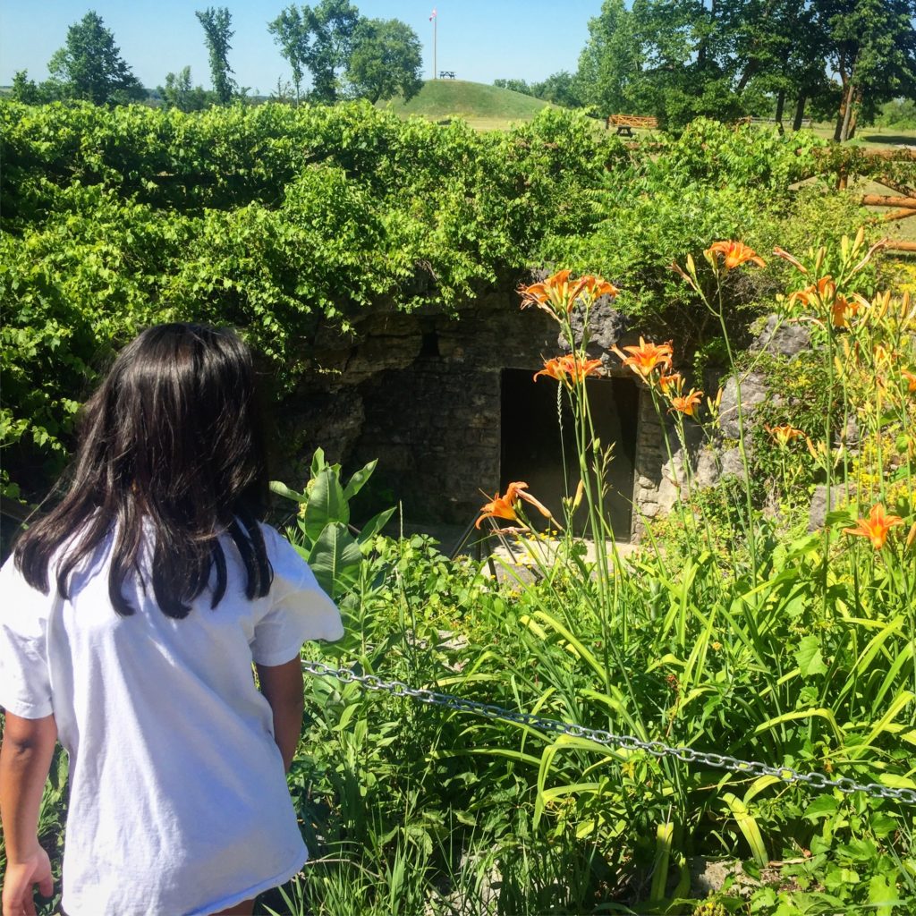 Entrance to Tyendinaga Caverns and Caves #quintewest #nativereserve #spelunking #cavesandcaverns #cavernsandcaves #kathrynanywhere #familytravelblogger #ontariotravel #discoverON