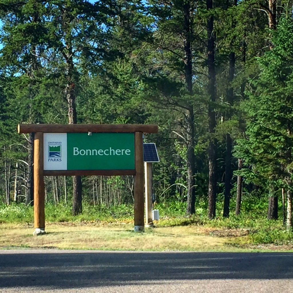 Bonnechere Sign, #ontarioparks #bonnechereprovincialpark #bonnecherepp