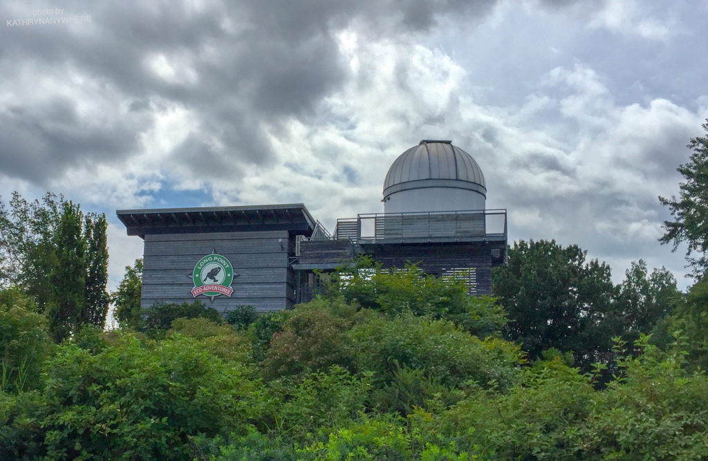 Long Point Eco Adventures, zipline platform, luxury family glamping