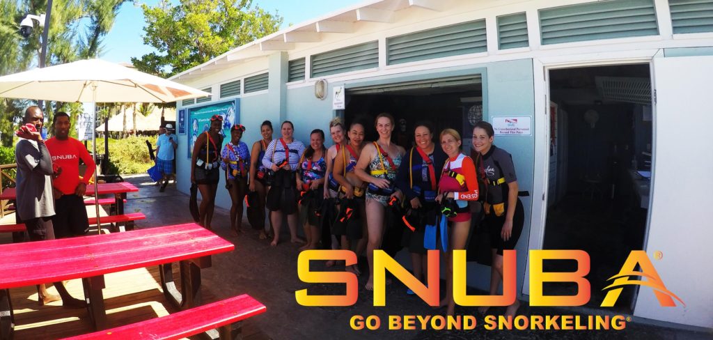 Beaches Moms in Turks and Caicos Snuba crew, October 2018 #diving #Scuba #dive #Sea #snorkeling #scubadive #SNUBA #whyyoushouldtrysnuba
