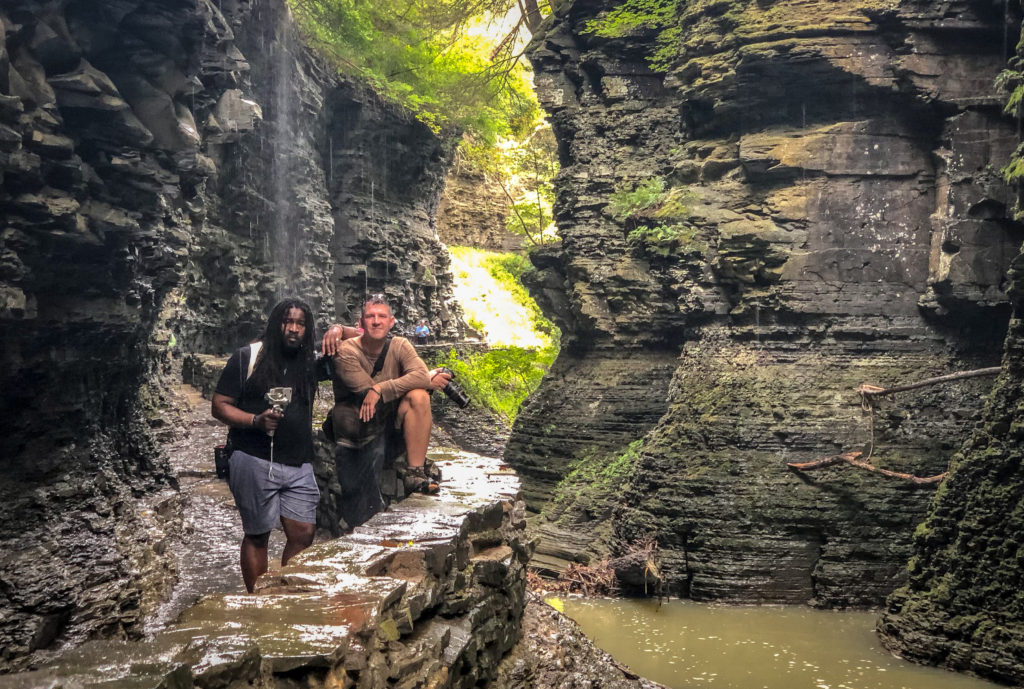 Chasing Waterfalls in Watkins Glen State Park, New York, Gorge Trail with Christopher Rudder and Kevin Wagar