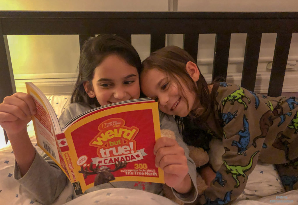 Weird but True Canada Reading #natgeokids #momsmeet #ngkids #weirdbuttrue #bookseries #kidsbooks #funbooksforkids 