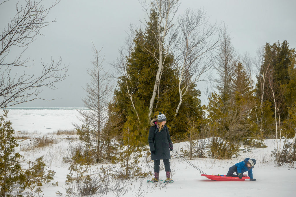 PHOTO BY BRIAN TAO, LUXOGRAPHY 2019 20 Photos That Will Inspire You To Snowshoe at MacGregor Point Provincial Park #FindYourSelfHere #OntarioParks #YoursToDiscover #DiscoverOntario #DiscoverON #Snowshoe #MacGregorPoint #ProvincialPark #MacGregorProvincialPark
