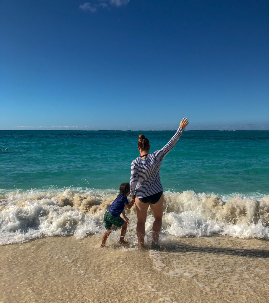 We don't want to leave Beaches turks and Caicos! Do you have post vacation blues? #pdb #depression #vacation #neverwanttoleave #dontwanttogohome #postvacationblues #oceanblues #shadesofblue
