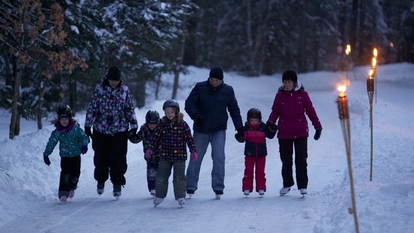 Skating Trail at Arrowhead Provincial Park #ONTARIOPARKS #exploreontario #followsummer