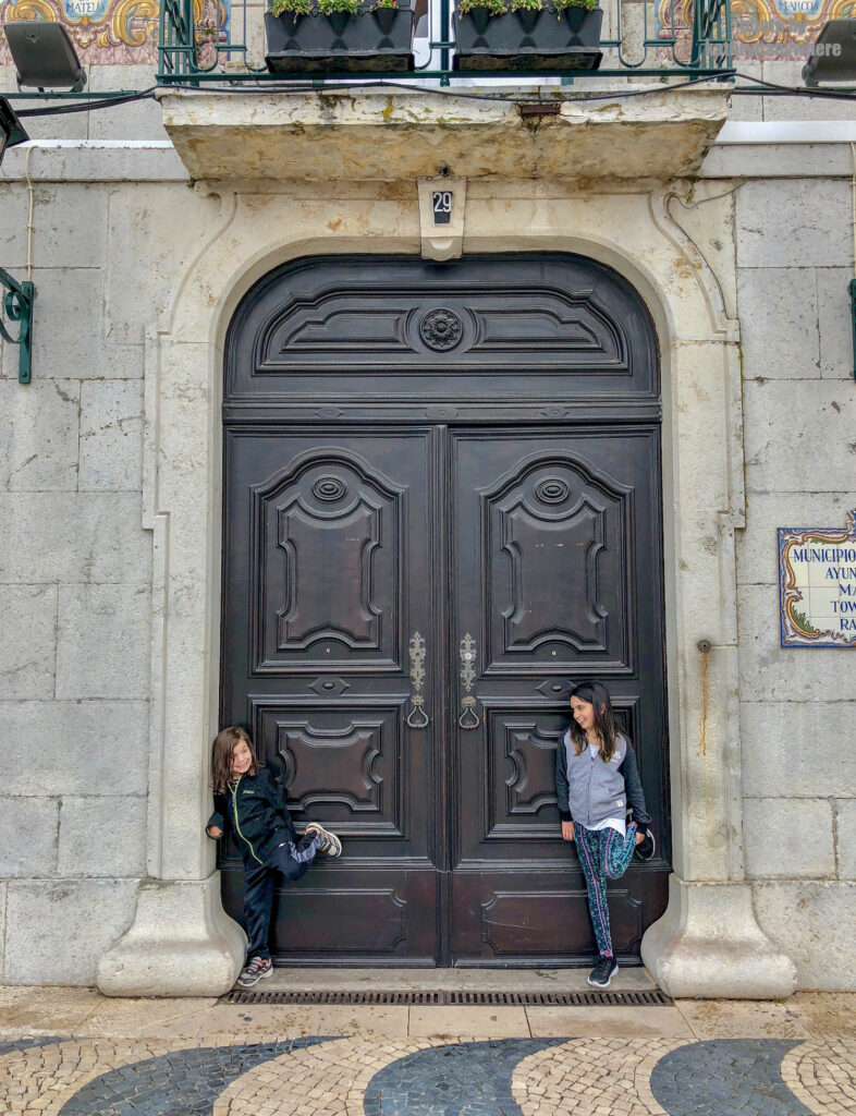The doors of Lisbon, Barcelona and Paris. This door is from Cascais on the coast in the Lisboa province.