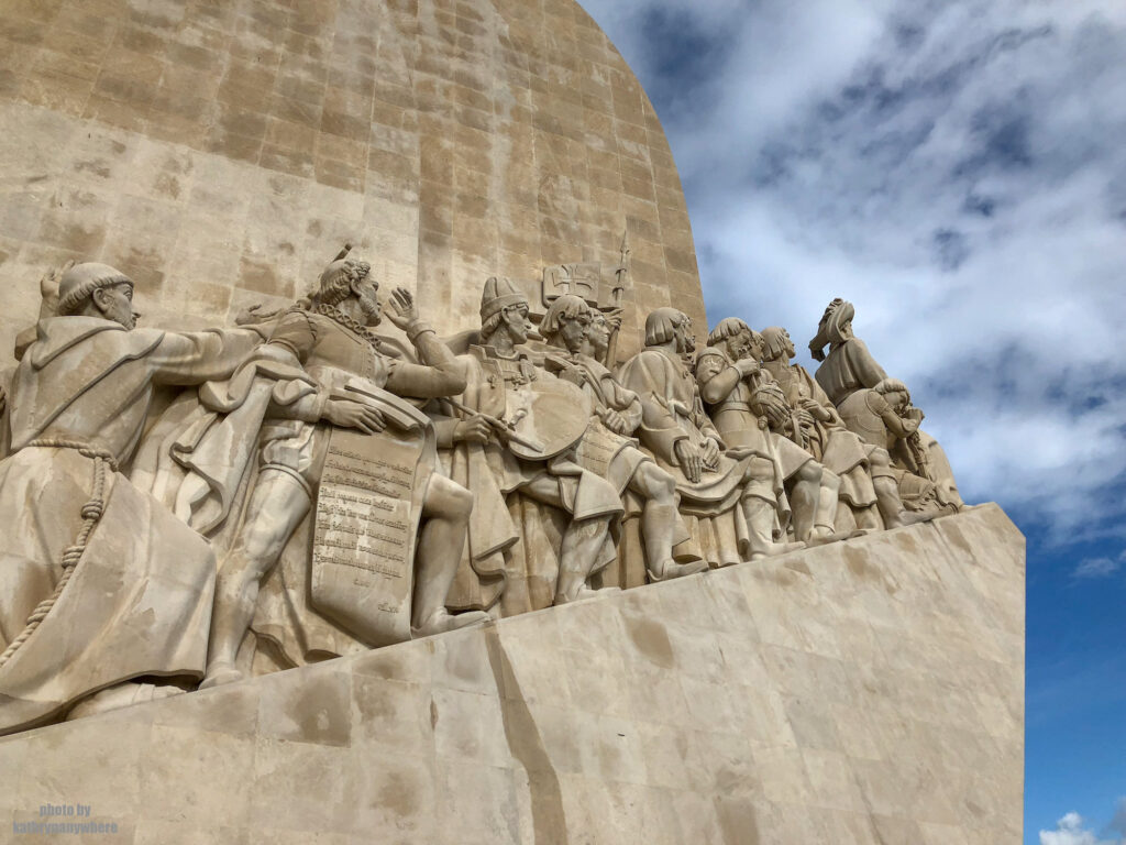 Monument to the Discoveries in Lisbon 52 metres tall, this monument commemorates the five hundredth anniversary of the death of Henry the Navigator, who discovered the Azores, Madeira and Cape Verde in Lisbon.