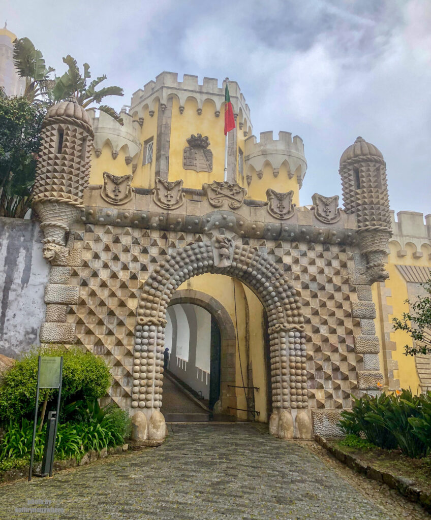 second gates of Pena National Palace, Lisboa, Portugal