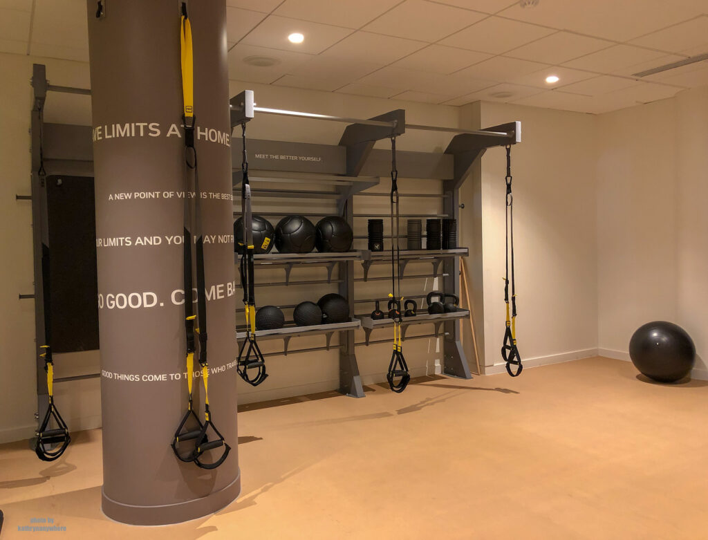 TRX room in the fitness studio
