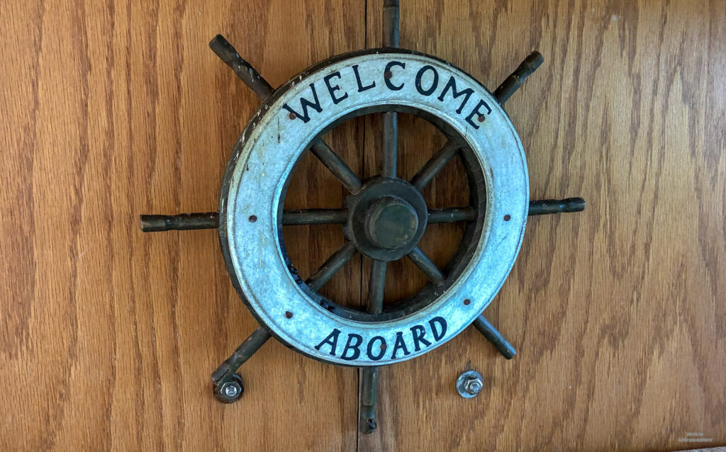 Welcome aboard the nautical nature pontoon boat cruise in Moraine State Park in Butler County