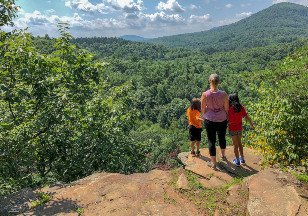 An amazing look out point in Trough Creek state Park, PA. The very last stop on our Pennsylvania road trip before heading home.