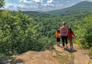An amazing look out point in Trough Creek state Park, PA. The very last stop on our Pennsylvania road trip before heading home.