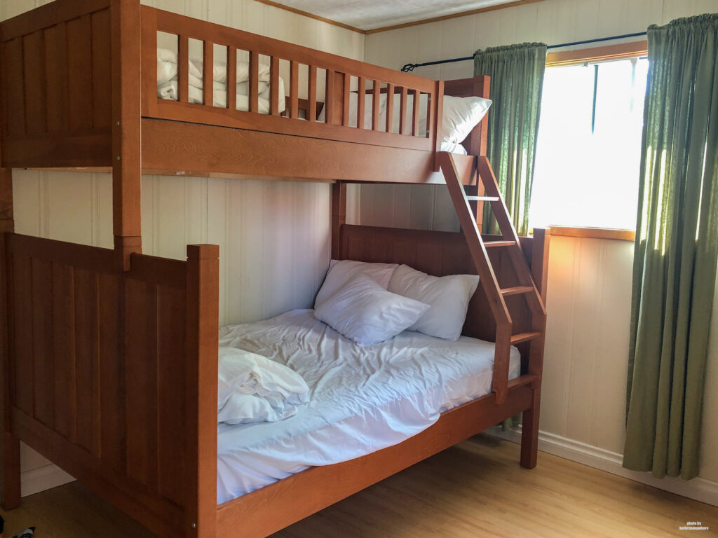 bunk beds in our cottage
