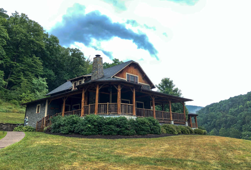 Homewaters in Spruce Creek, PA. This is an upscale fishing lodging we stayed in during our Pennsylvania road trip.