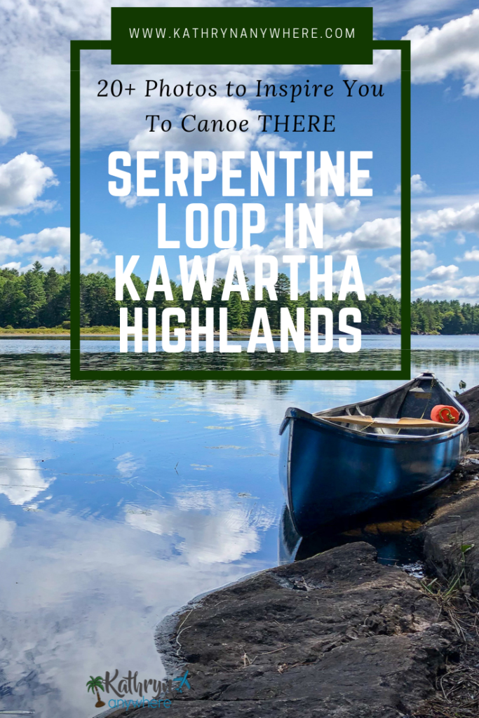 Paddle the Serpentine Loop in Kawartha Highlands Provincial Park, an provincial park in Southern Ontario. Canoe portage with friends, here are 20 photos to inspire you #FindYourselfHere #NoFilterPtbo #ThisisPtbo #Ptbo #theKawarthas