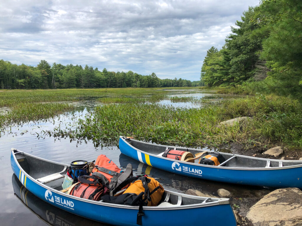 From one of our last portages on the Serpentine Loop in Kawartha Highlands Provincial PArk