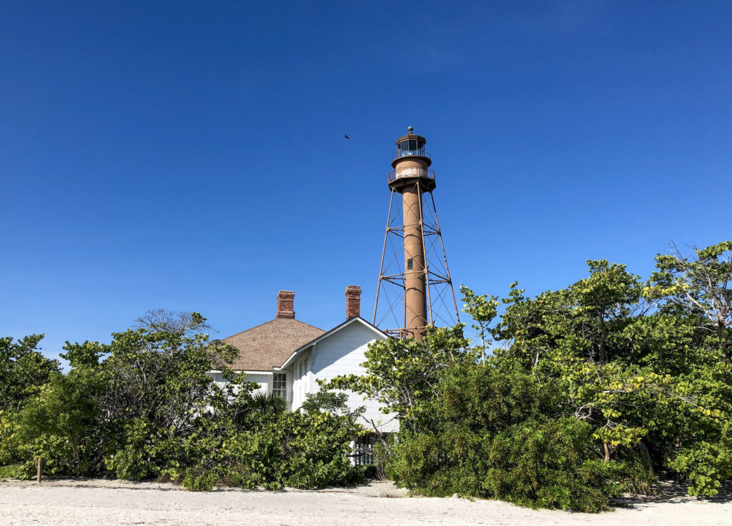 The Sanibel Island lighthouse - or Point Ybel Light was one of the first lighthouses on Florida's Gulf coast north of Key West and the Dry Tortugas.