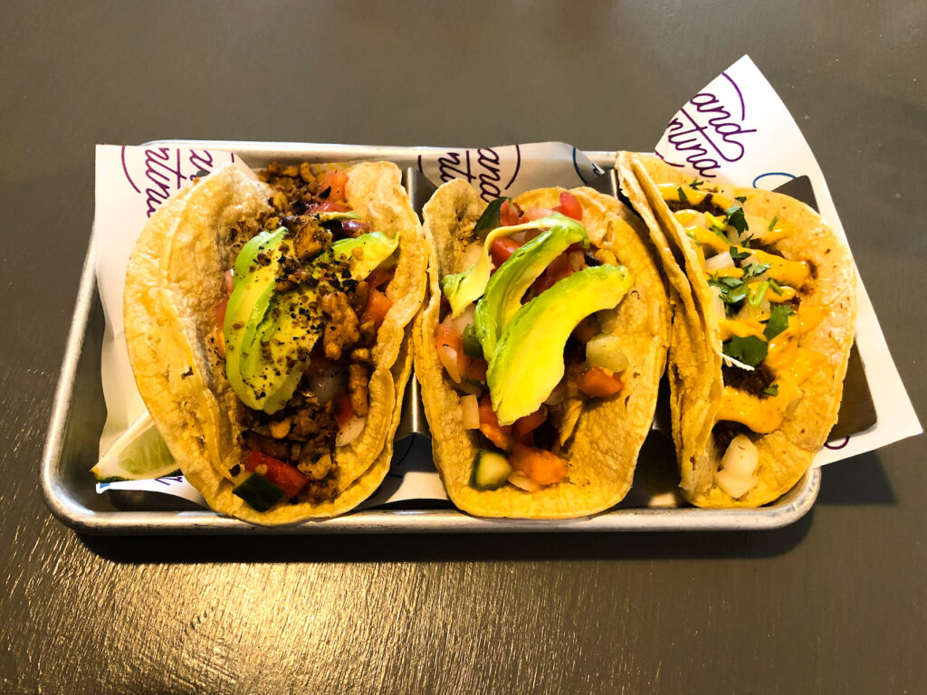 The tacos I ate in Grand Cantina, Ford City, Windsor. 