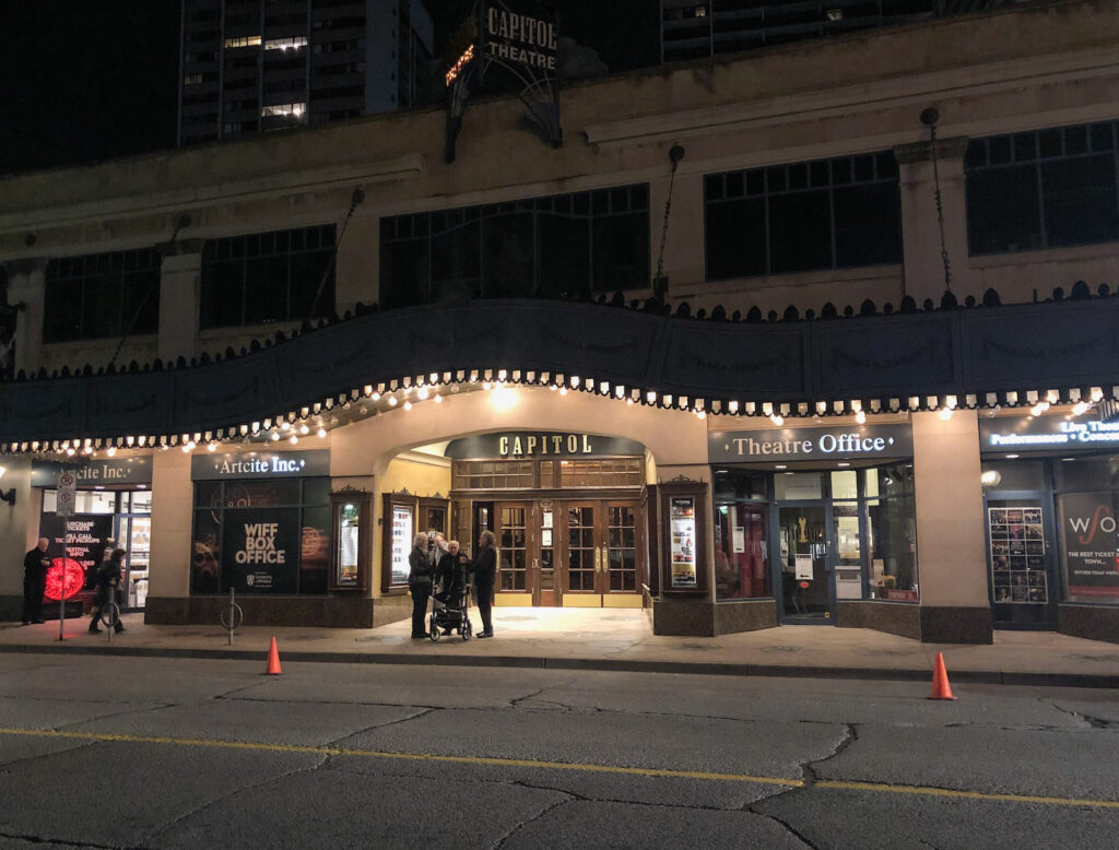 Capitol Theatre in Windsor, transformed for use during WIFF