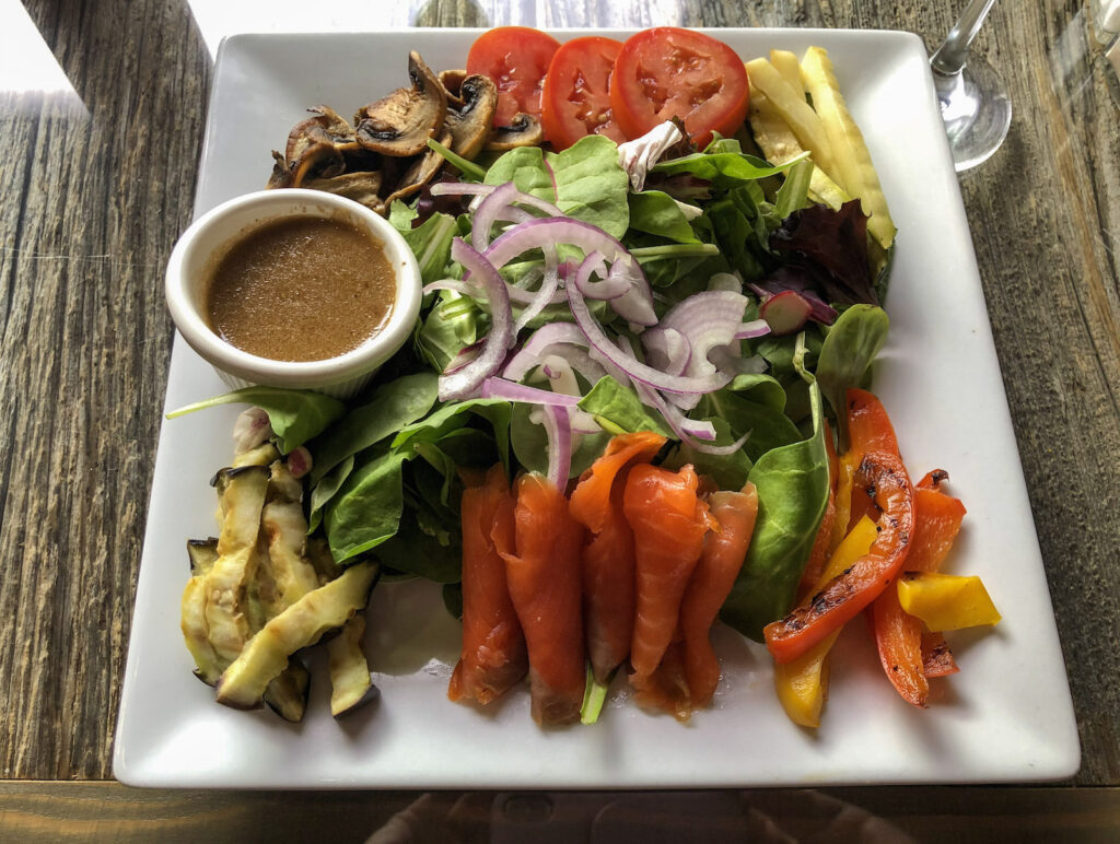 My brunch at the Squirrel Cage on Maiden Lane in Windsor, Ontario