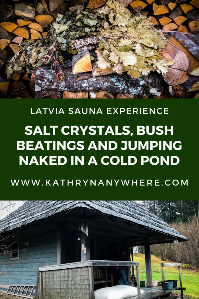 The idea of four naked women rinsing off in a shower together by North American standards is the start of a tantalizing pornographic story. In Latvia, it’s purely part of the sauna ritual. Salt Crystals, Bush Beatings and Jumping Naked In A Cold Pond #Latviatravel #sauna #pirts #latvijaspirtis #latvijapirts #latviansauna #latviasauna