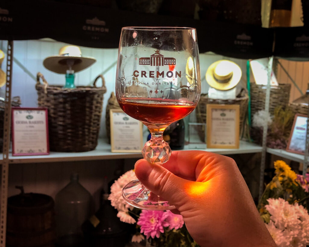 Every consider rhubarb and dandelion to make it into a wine vat? Nope, neither did I, but it did and I sampled it in Cremon winery.