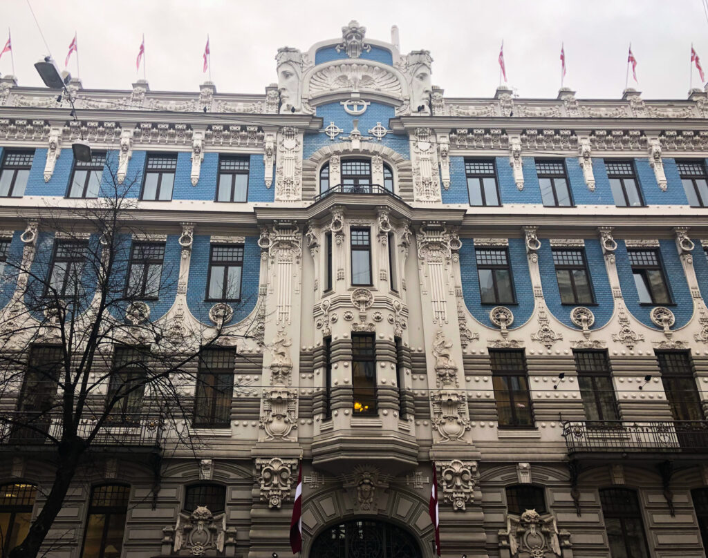 Stroll the art nouveau section of Riga and fall in love with the architecture