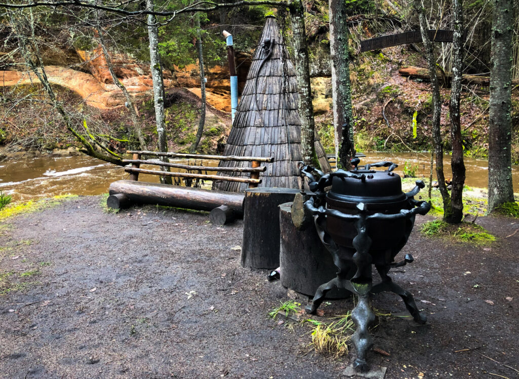Cecīļi Nature Trail - Straight out of a fantasy movie, on this trail, were carefully crafted from wood saunas and picnic tables to relax and enjoy the atmosphere.