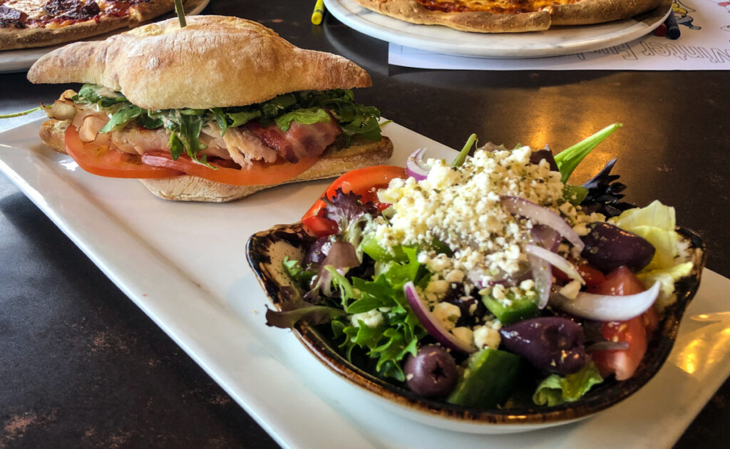 P&Ms Kouzzina turkey bacon and brie