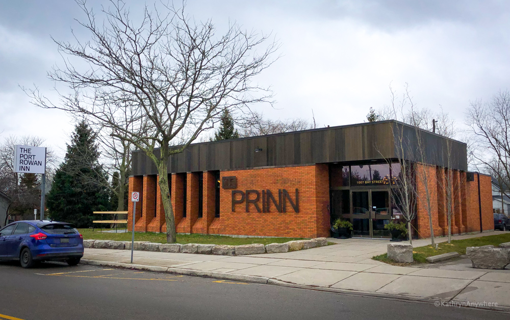 Exterior of the Port Rowan Inn on Bay Street in Port Rowan, Ontario in Norfolk County