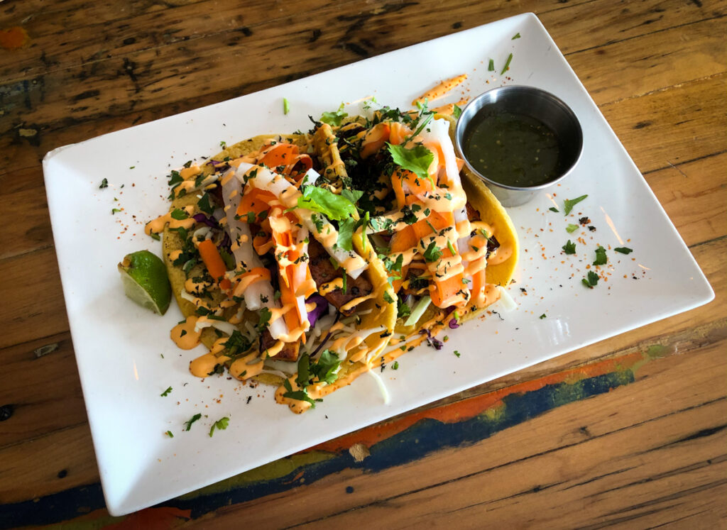 Bành Mì' Taco at Tucos Taco Lounge, Sudbury
