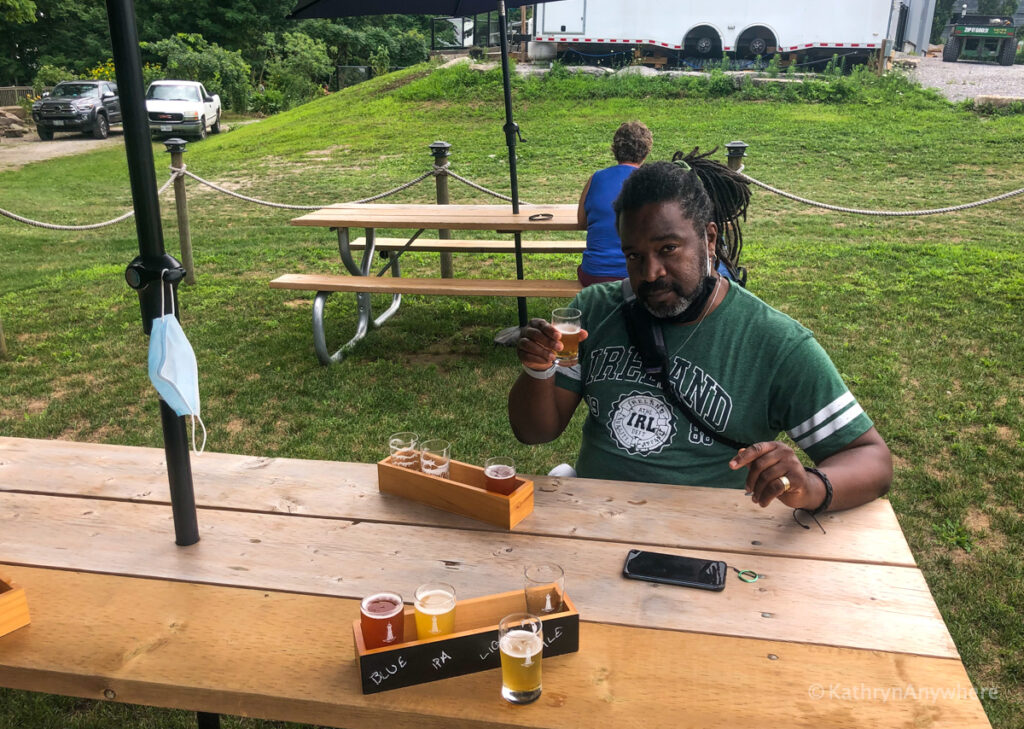 Hometown Brew cheers to Christopher Rudder from Rudderless Travel