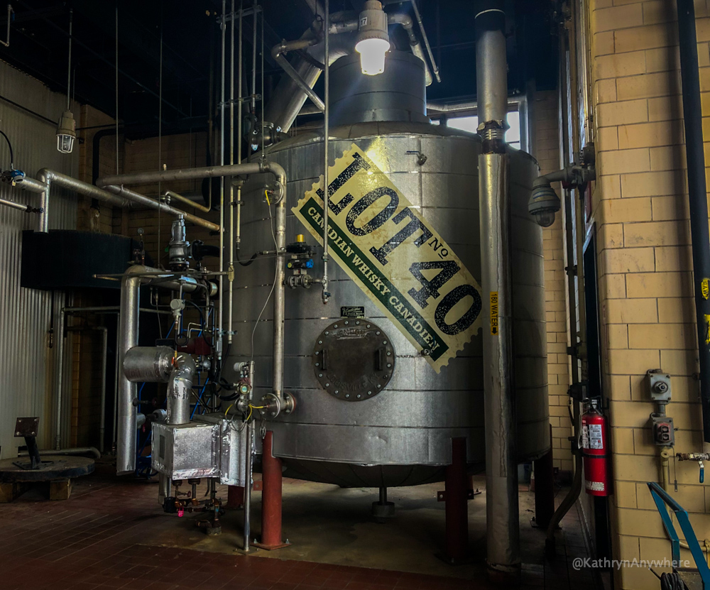 J.P. Wiser's Lot 40 Canadian Whisky distill fermentation
