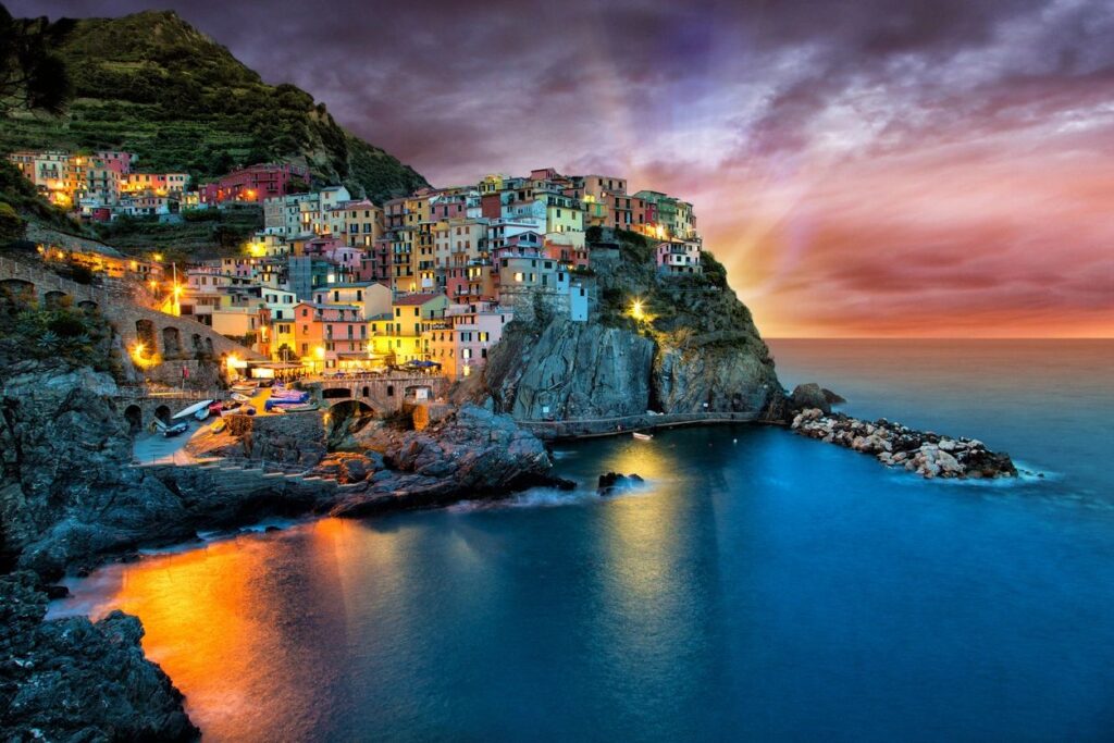 Beautiful Italian Coast, stock image on wordpress