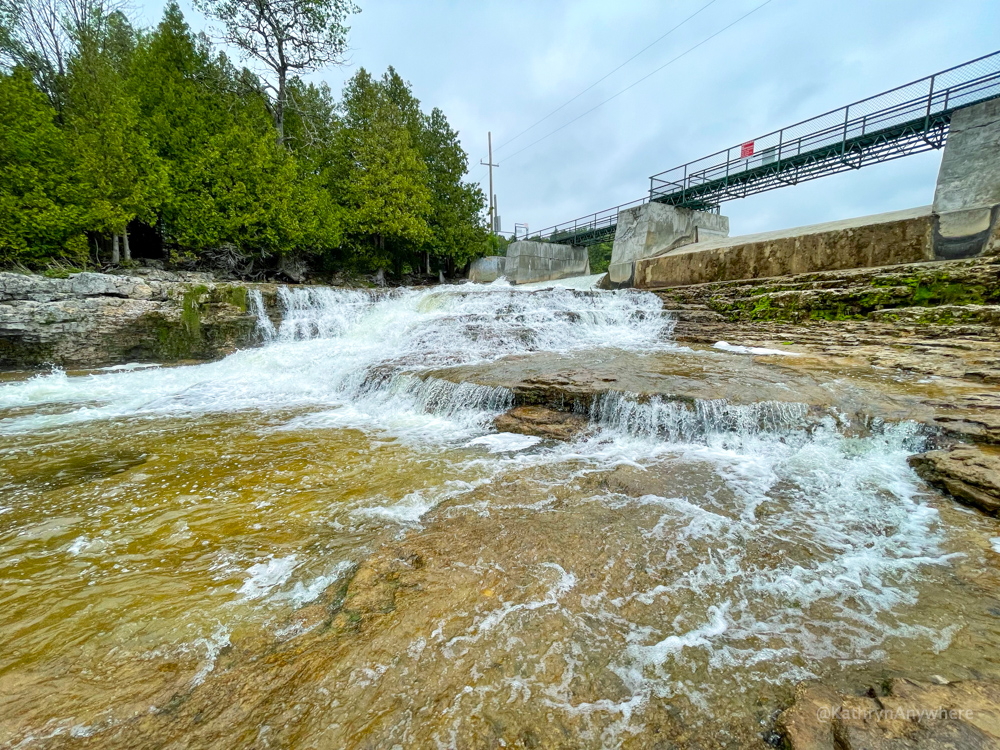 McGowan Falls in Durham Ontario, part of Grey County is a lovely waterfall about 90 minutes from Toronto