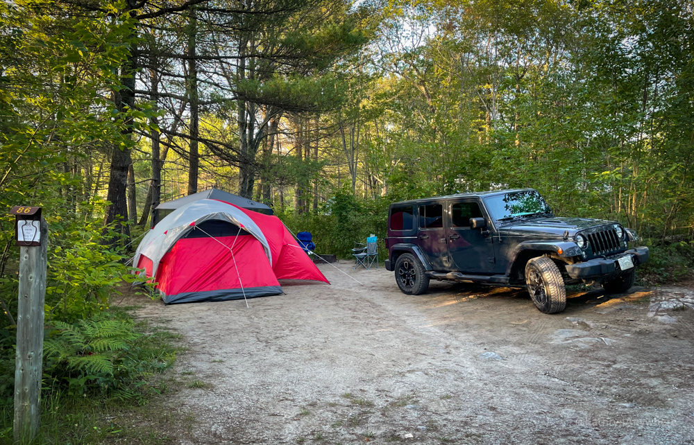 Six Mile Lake Provincial Park Site 86