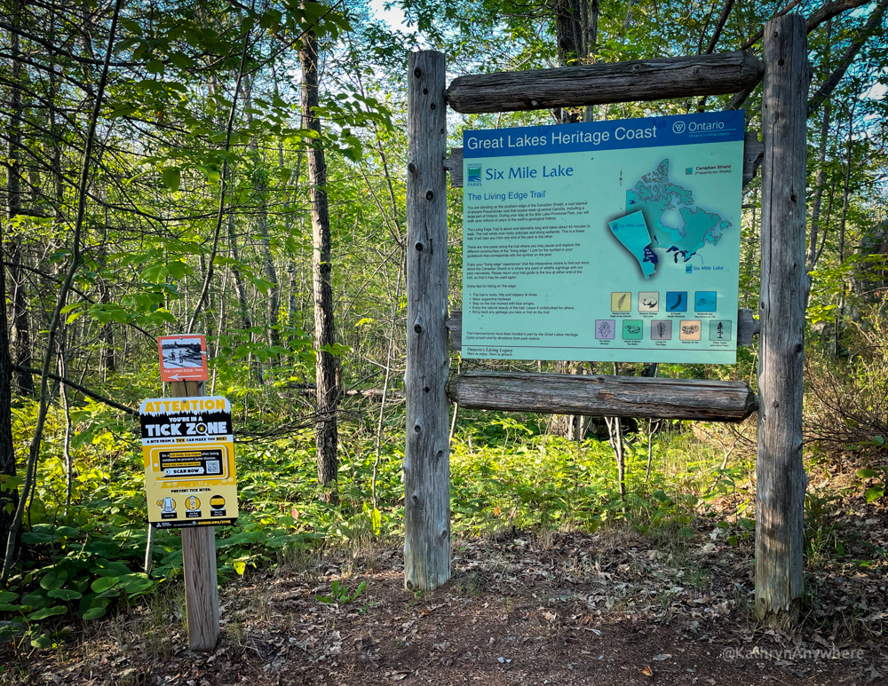 Six Mile Lake Provincial Park Hiking Trails