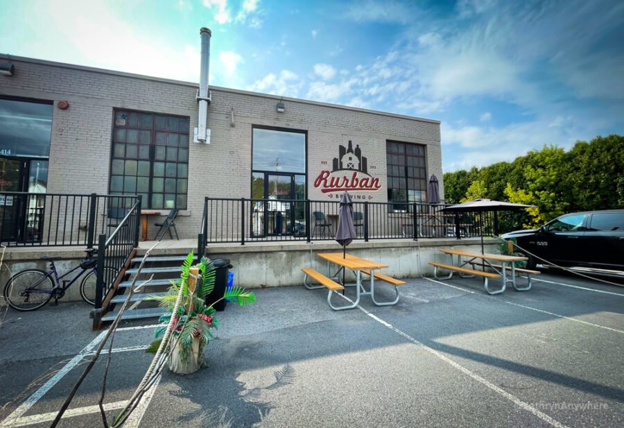 Rurban Brewery Exterior in Cornwall Ontario
