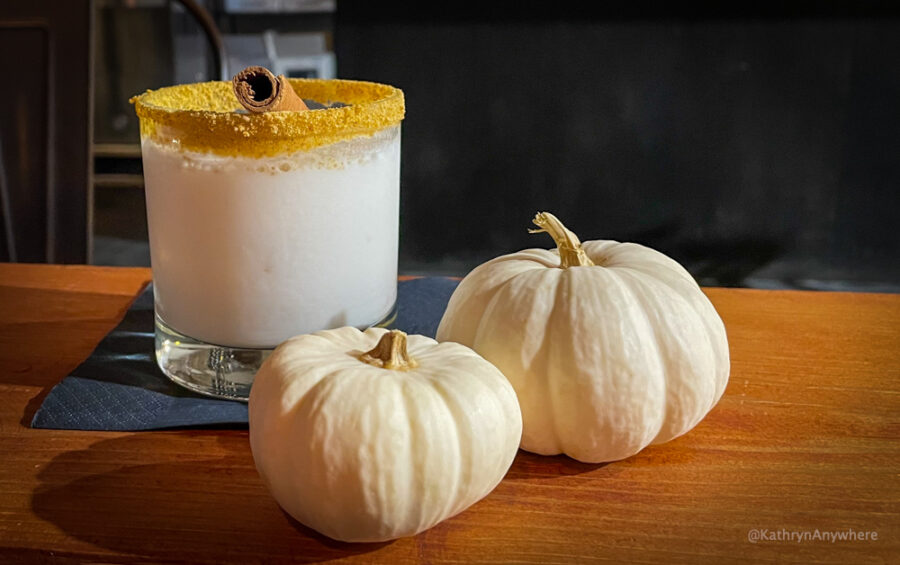 Sudbury Crosscut Distillery pumpkin spice cocktail