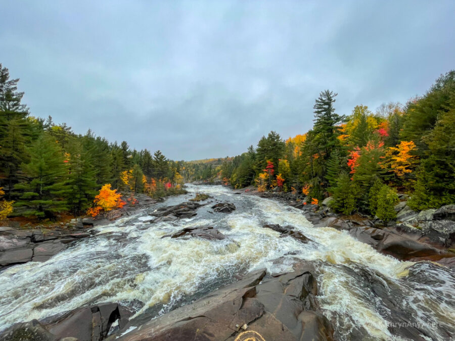 Sudbury Onaping Falls from bridge