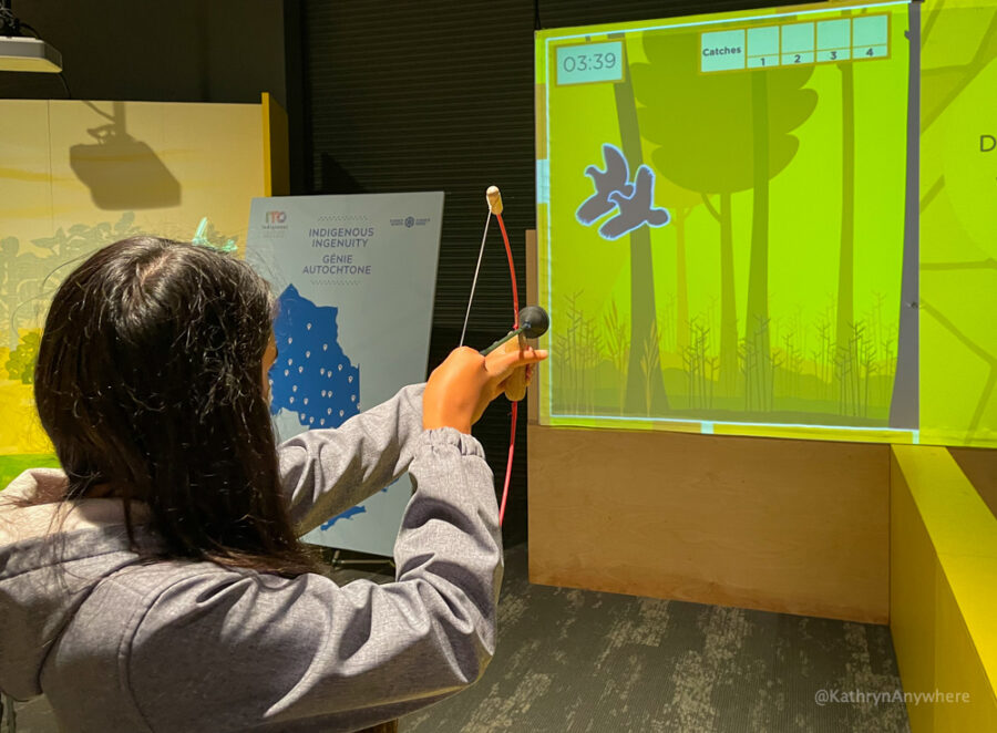 Sudbury Science North Indigenous Ingenuity, learning to hunt humanely