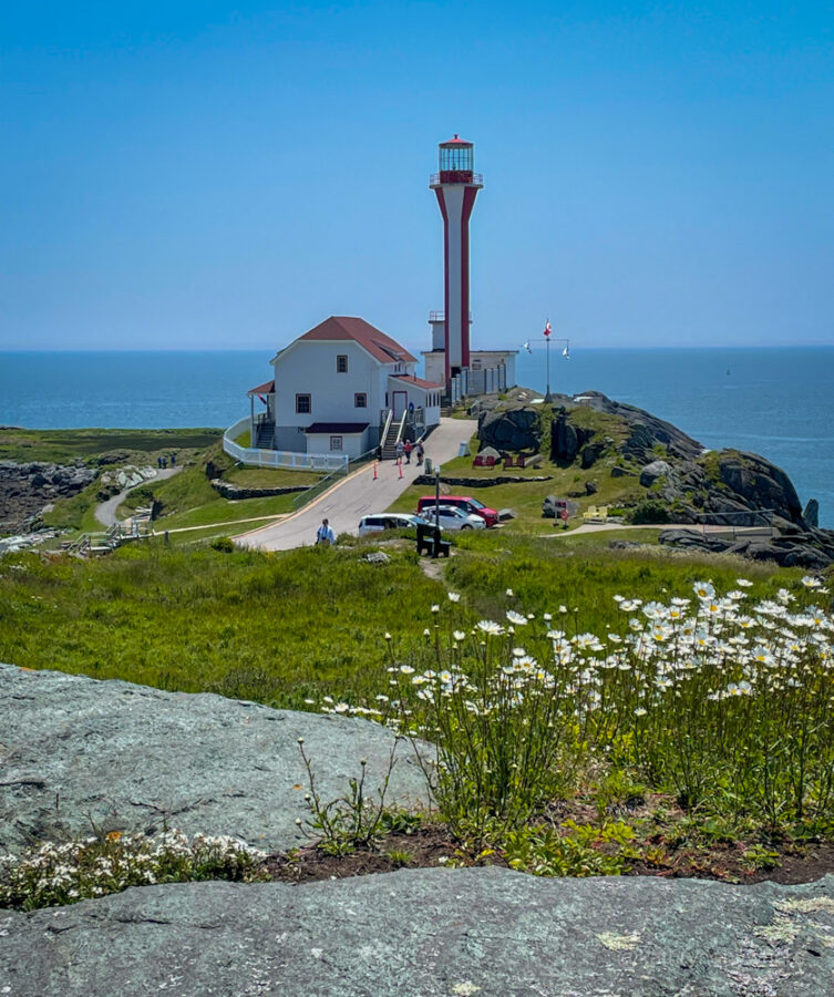 Cape Forshu Lighthouse for a distance