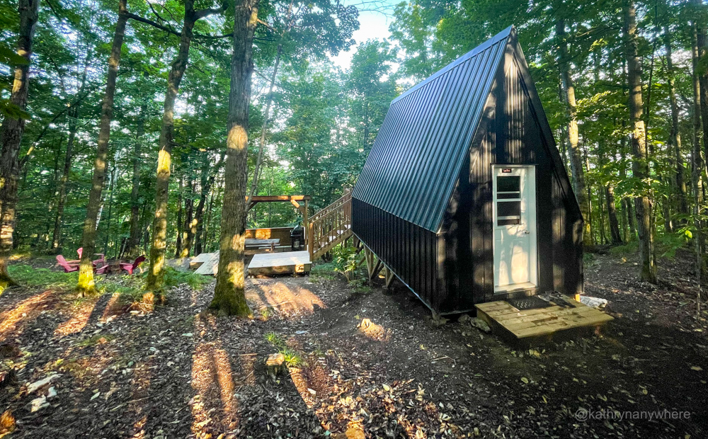 La Station Chêne Rouge est située dans les Cantons-de-l’Est in Quebec Eastern Townships - glamping