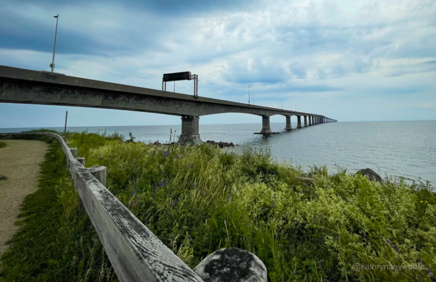 The Confederation Bridge to PEI from New Brunswick