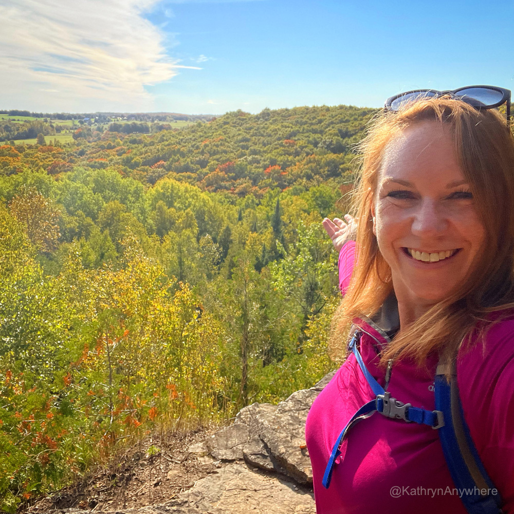 Nottawasga Point Conservation area in autumn, best hiking trails near Toronto